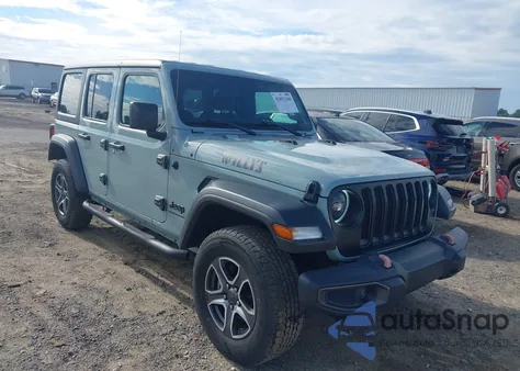 2023 Jeep Wrangler 4-Door Sport S 4X4 из США, поврежденный, VIN 1C4HJXDN4PW606438